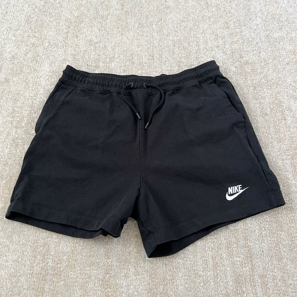 Nike Pants - Nike Essential High Rise Jersey Shorts M Black